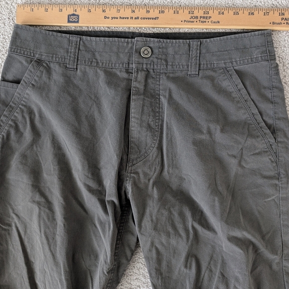 Kuhl Men’s Slax Pants Size 34x30 Green Outdoor Hiking Quick Dry Moisture Wicking - Picture 11 of 12